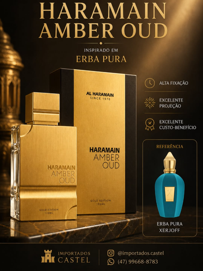 Al Haramain Amber Oud Gold
