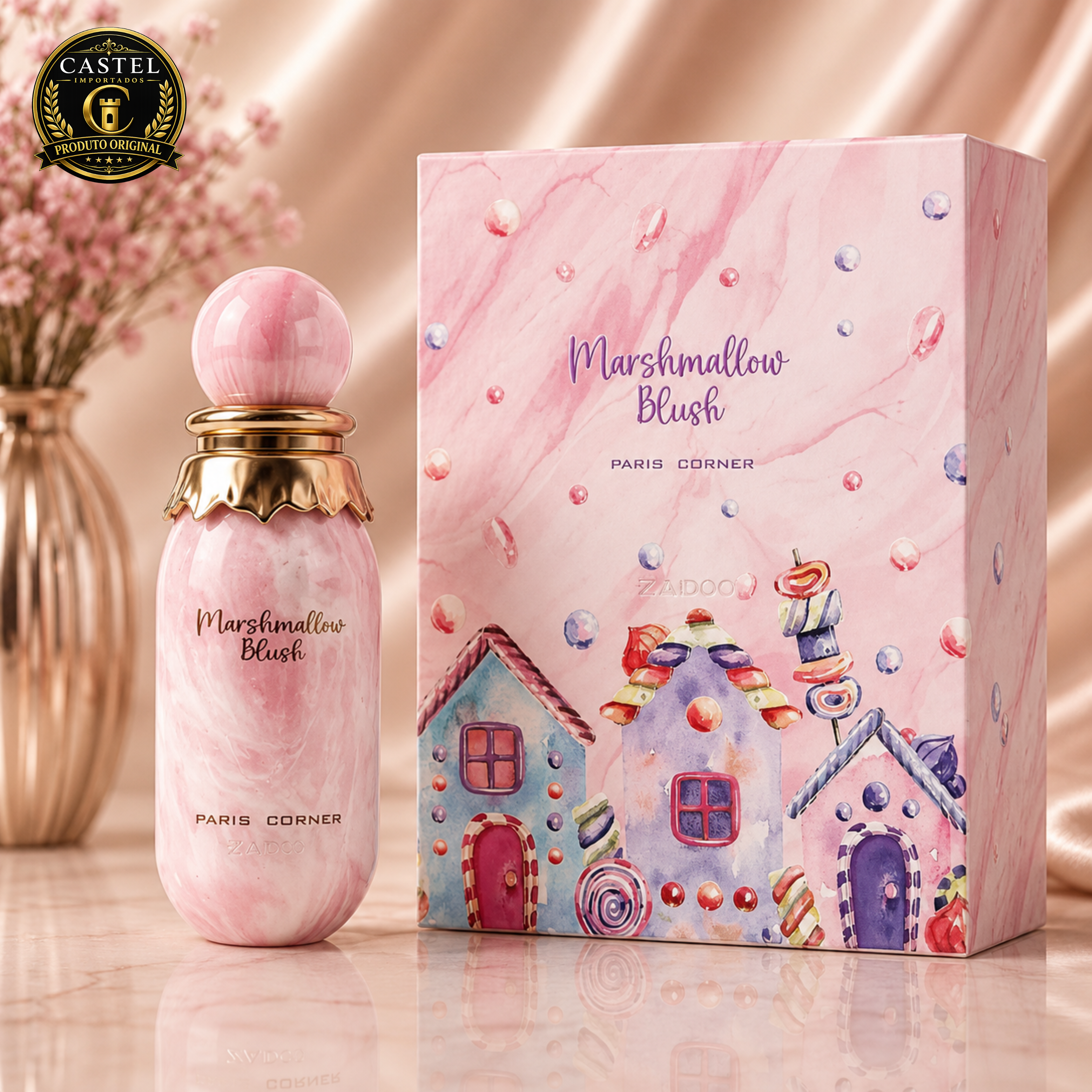 Marshmallow Blush Paris Corner